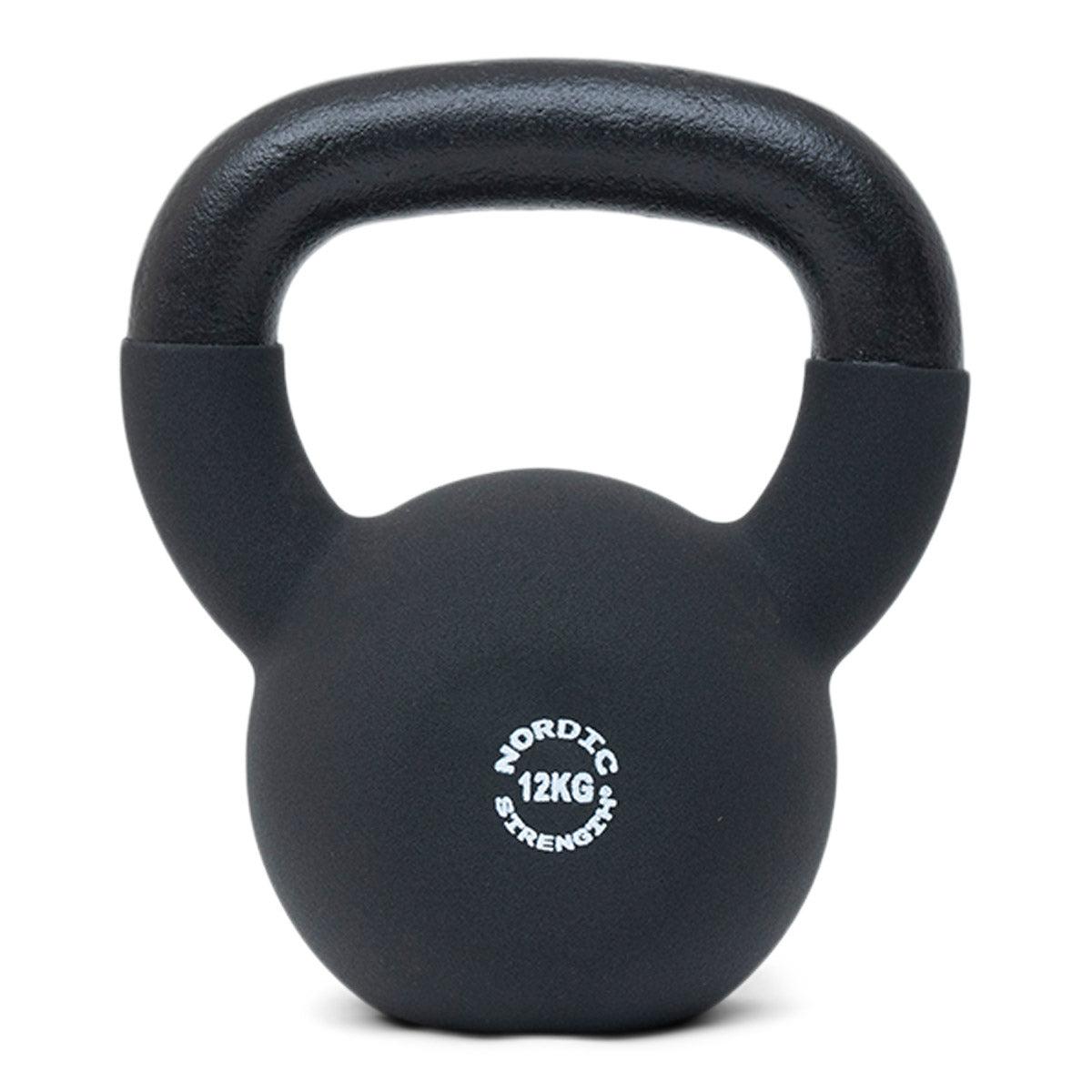 Kettlebell 12 kg fra Nordic Strength til effektiv styrke- og konditionstræning