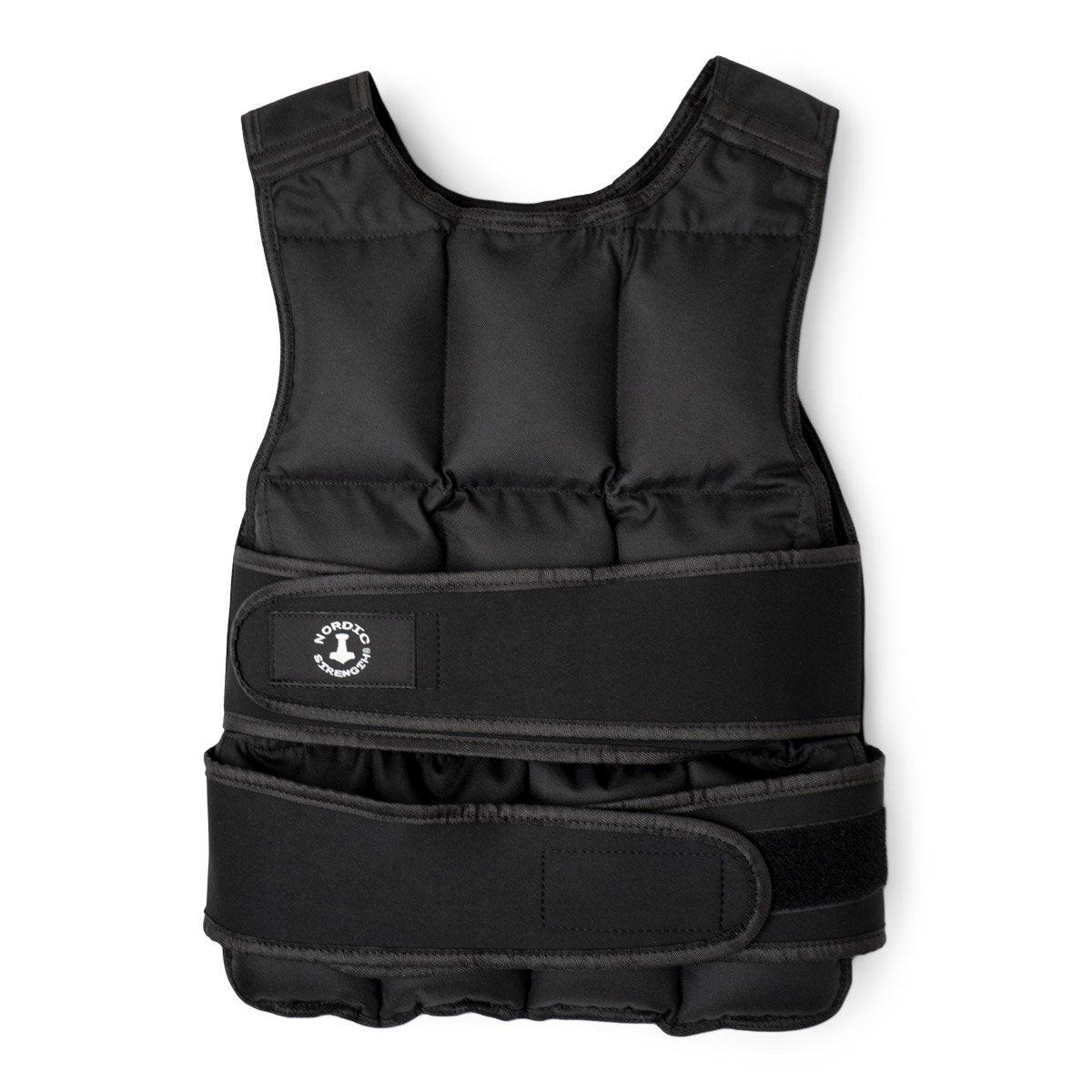 Sort Black Elite Pro vægtvest 15 kg til crossfit, militær-fitness og bodyweight træning