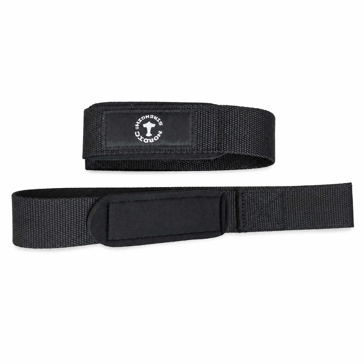 Sorte nylon wrist wraps til styrketræning, 2 stk pakke