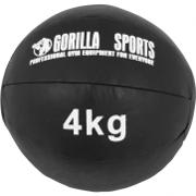 Nordic Strength medicin wall ball på 4 kg i kunstlæder med blødt greb til wall ball shots og squat thrusters