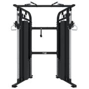 VirtuFit CC100 cable crossover med to vægtstakke og justerbare kabeltrisser