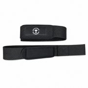 Sorte nylon wrist wraps til styrketræning, 2 stk pakke