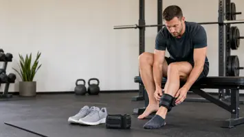 Ankelvægte og vægtmanchetter til ben- og glutetræning