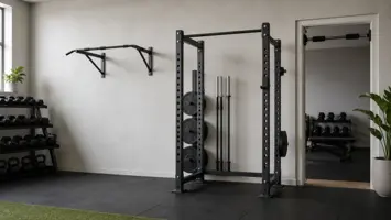 Illustration af pull up bar til hjemmet