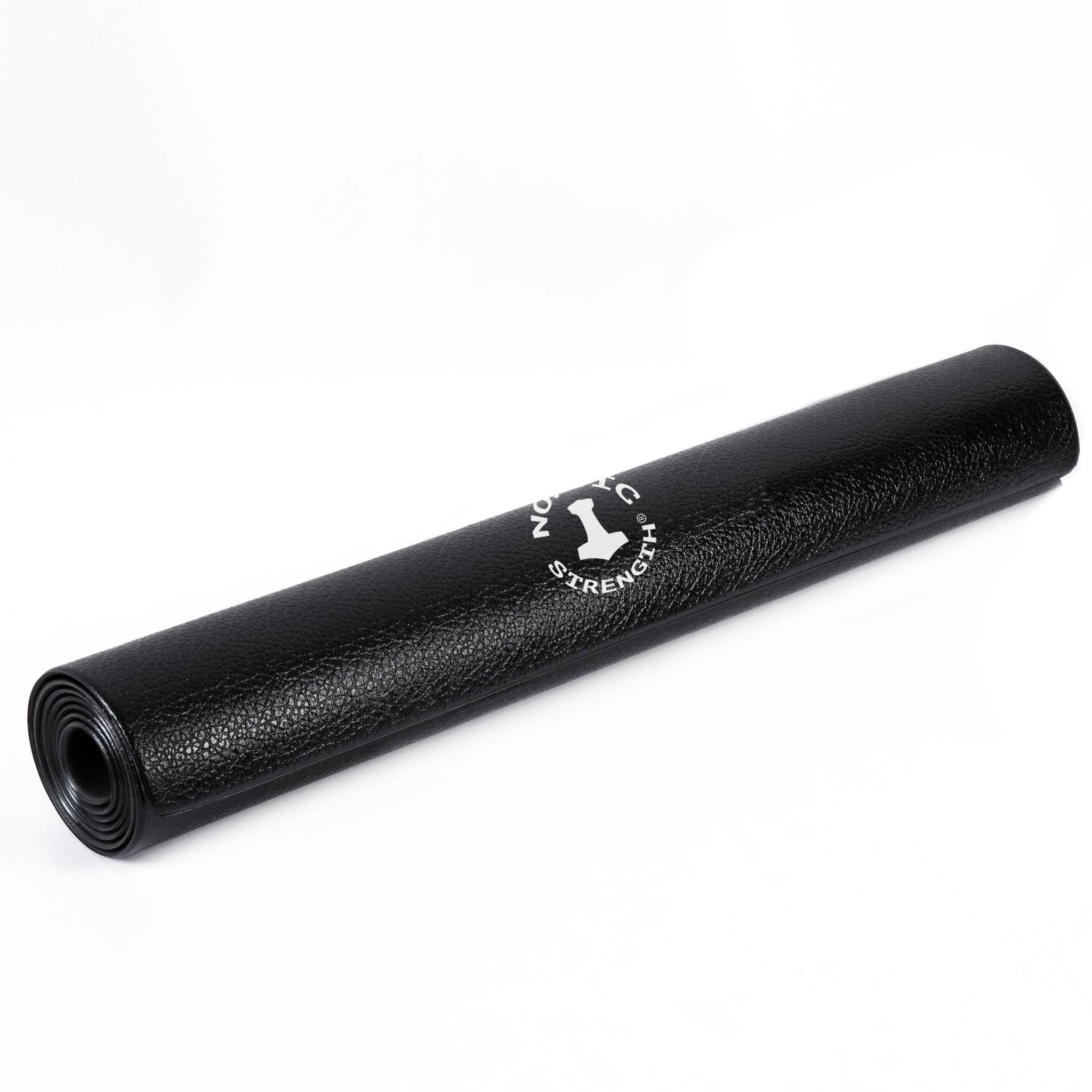 Gulvbeskyttelsesmåtte i PVC 200 x 90 cm som underlag til løbebånd og walking pad