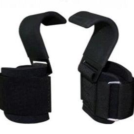 Lifting straps med stålkrog til maskinøvelser og lat pulldown