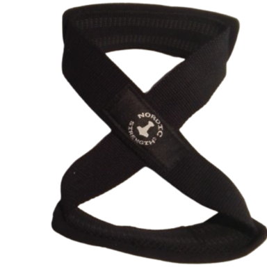 Figure 8 lifting straps til maksimalt greb ved dødløft og rows
