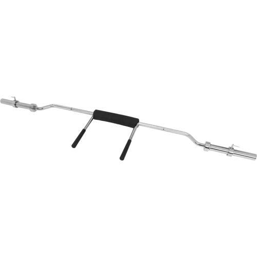 Safety squat bar med 50 mm hyl og polstrede skulderplader til squat træning