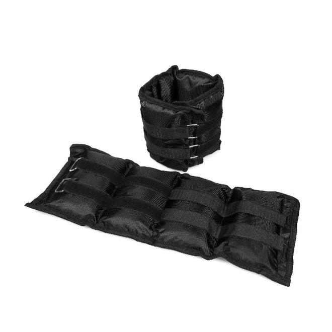 Par ankelvægte på i alt 3 kg (2 x 1,5 kg) med velcrolukning til ben- og hofteøvelser