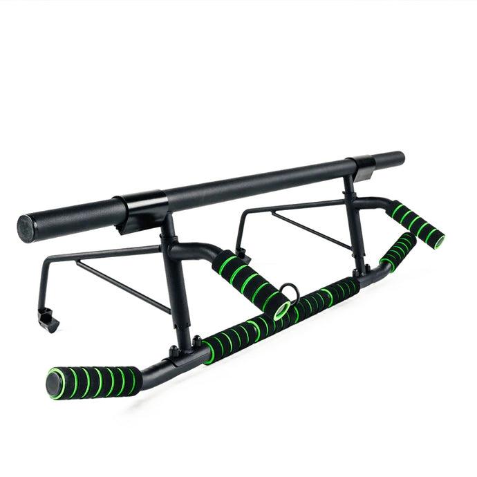 Pro Pull Up Bar med grøn stribe til dørmontering
