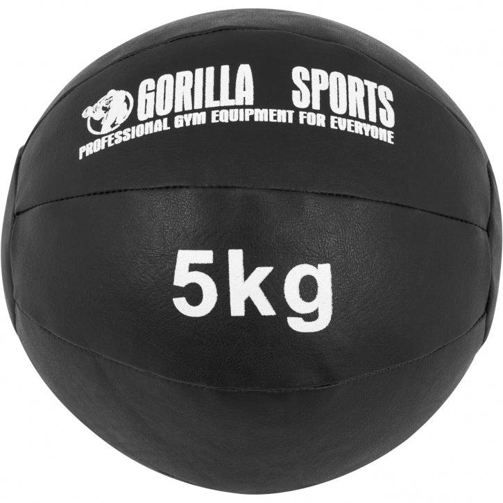 Nordic Strength medicin wall ball på 5 kg i kunstlæder til wall ball shots og funktionel træning
