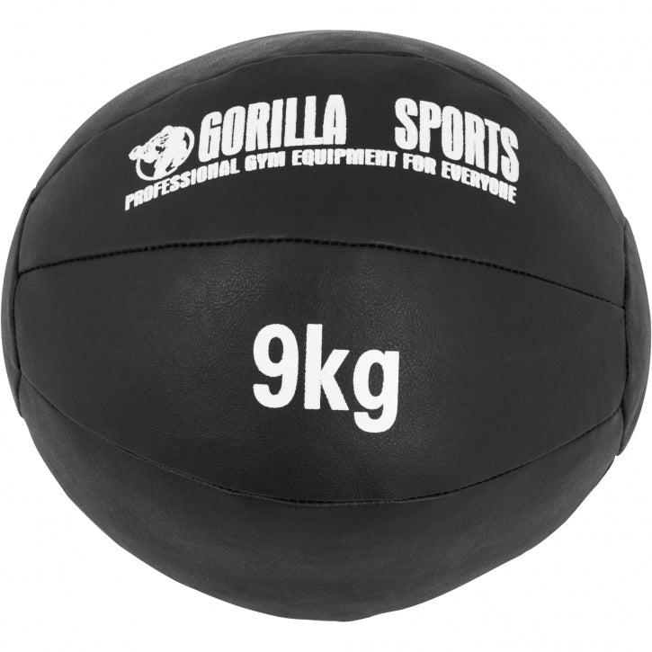 Nordic Strength medicin wall ball på 9 kg i kunstlæder til wall balls og core-træning