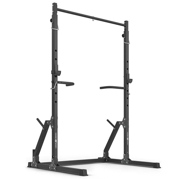 Semi-Pro kombinationsstativ med pull-up bar, squat rack og dip-station