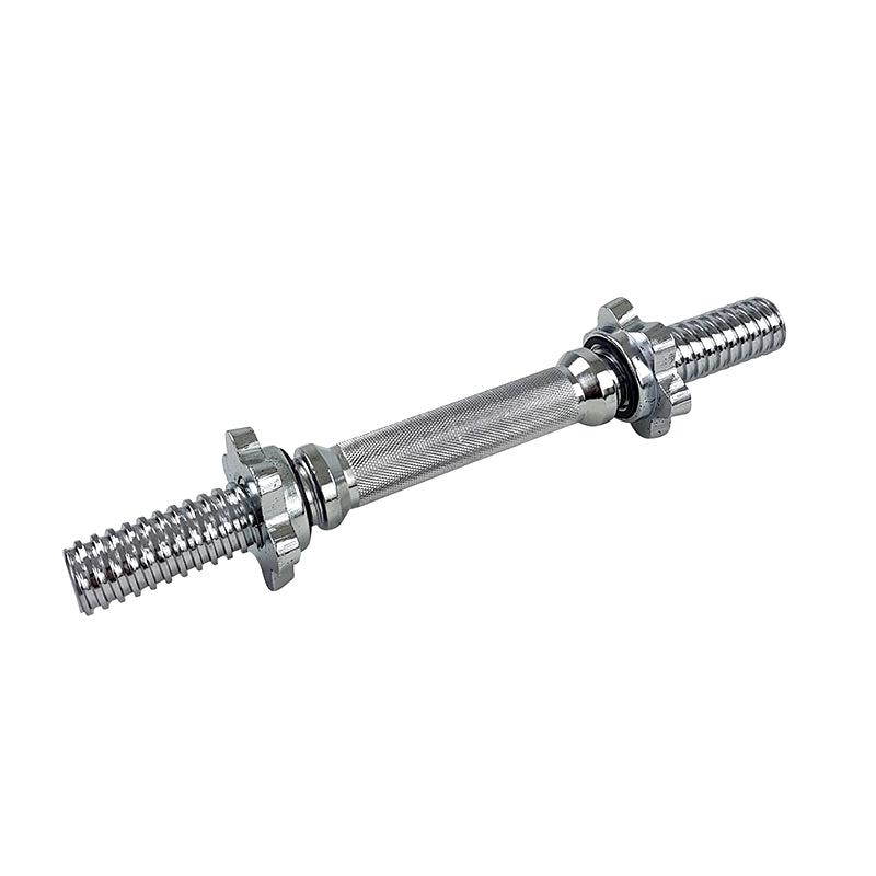 Kort håndvægtstang 30 mm stjerneluk 35 cm lang til 30 mm skiver