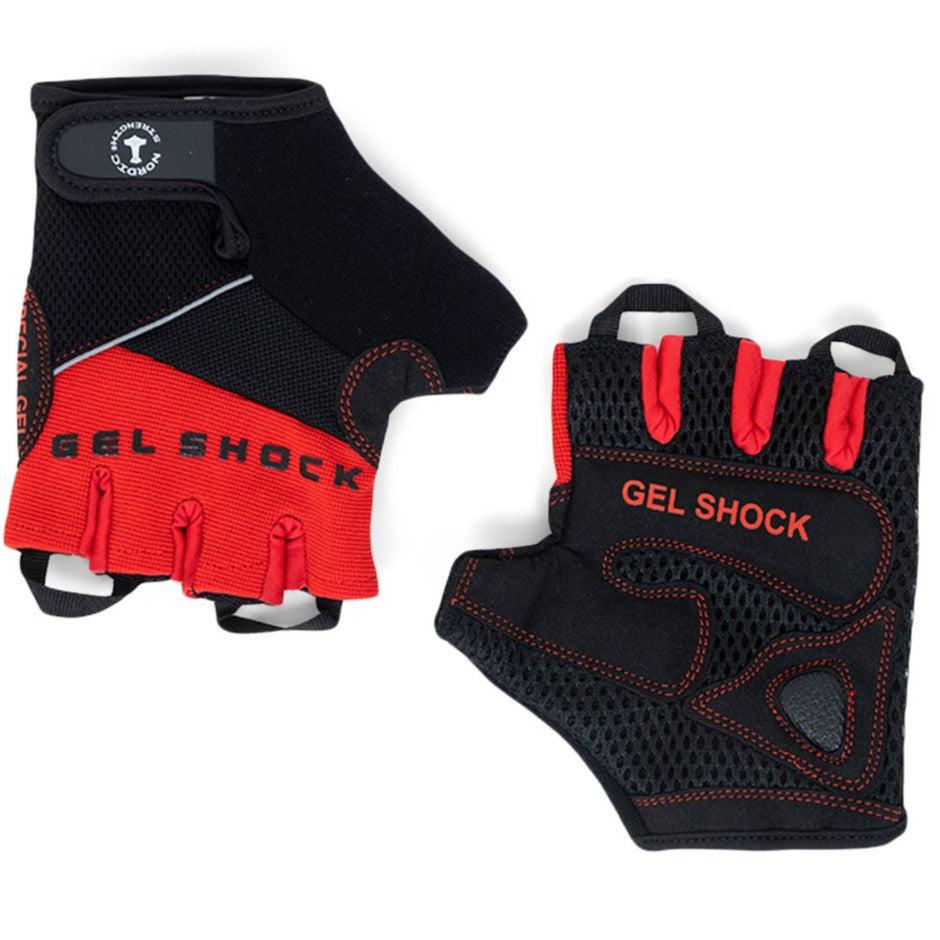 XL Gel Shock træningshandsker fra Nordic Strength med gelpolstring i håndfladen