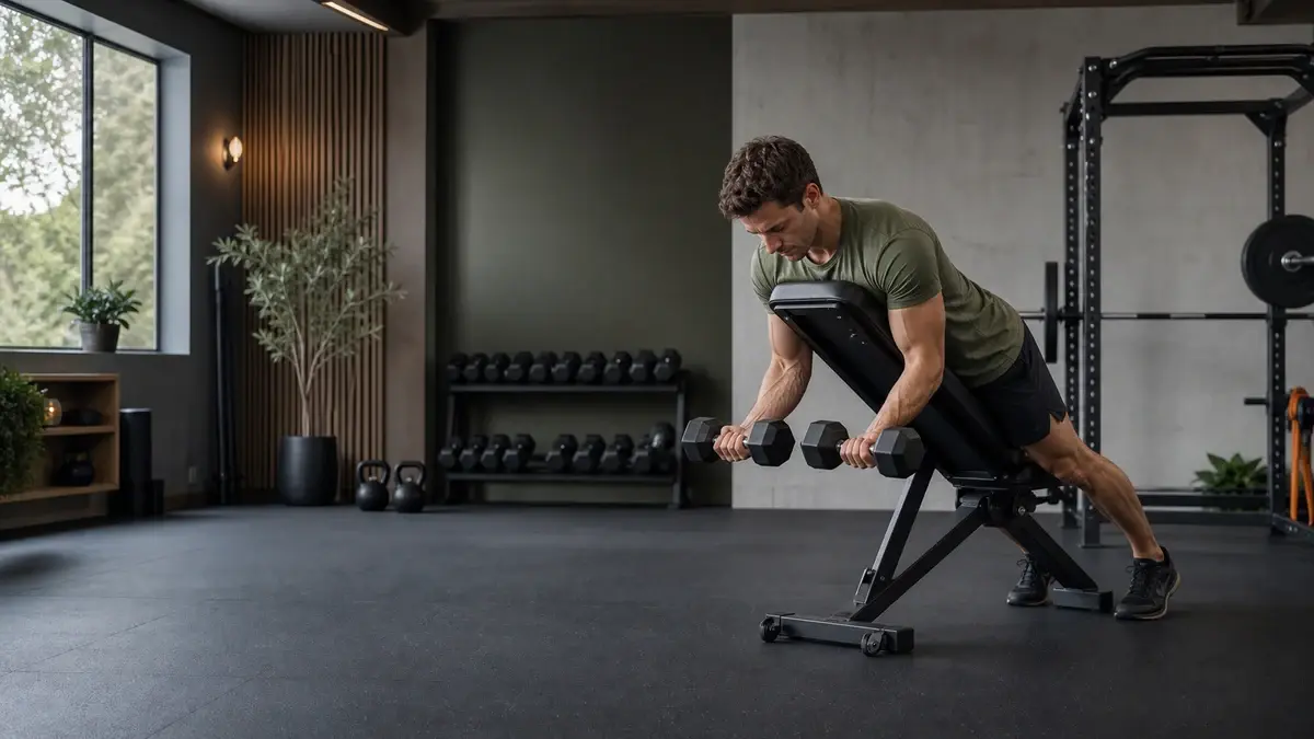 Spider curl på skråbænk for streng isolation af biceps